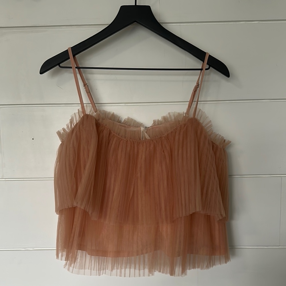 Anthropology Tulle Top - Picture 2 of 5
